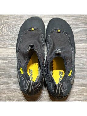 Teva Nilch Mens 11 Hybrid Water Shoes Black Lightweight Quick Dry Mesh Slip On